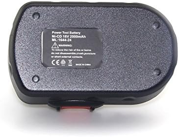 2000mAh Power Tool Battery for BOSCH 2 607 335 266, 2 607 335 536, 2 607 335 680,2 607 335 688, 2 607 335 696, BAT025, BAT026, BAT160, BAT180,BAT181, BAT189,