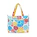 Ju-Ju-Be Super Be Zippered Diaper Bag Tote, Flower Power