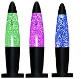 Set of Three 13 Glitter Lamps