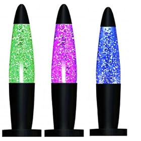 Set of Three 13 Glitter Lamps by 1