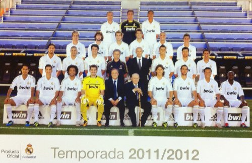 Football Posters: Real Madrid - Team 11/12 - 23.8x35.7 inches