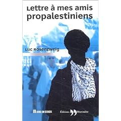 Lettre � mes amis propalestiniens