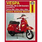 Haynes Vespa P PX125, 150 & 200 Scooters (1978 - 2006) by Haynes