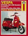 Haynes Vespa P/PX125, 150 & 200 Scooters (1978 - 2006)