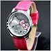 Brand New Hello Kitty Classic Ladies Quartz Wrist Watch Rose Color w/ free Hello Kitty Gift Box