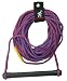 AIRHEAD� Promotional Water Ski Rope - This 1 section ski rope has an aluminum floating handle and molded end caps for safety and comfort. The 16-strand 75 foot long rope is UV-treated and pre-stretched. A Rope Keeper is included.