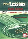 First Lessons Folk Guitar Method [With CD and DVD] (Mel Bays First Lessons)