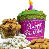 Art of Appreciation Gift Baskets   Happy Birthday Cupcake, Cookie and Treats Box