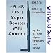 +9dBi 15" 3x WiFi Booster Antenna for Netgear FM114P FVM318 FWG114P MA311 ME101 ME103 WG302 WG311 with RP-SMA Connector