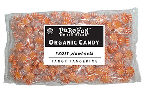 Pure Fun Certified Organic Bulk Tangy Tangerine Fruit Pinwheels, 48-Ounce Unit by Pure Fun