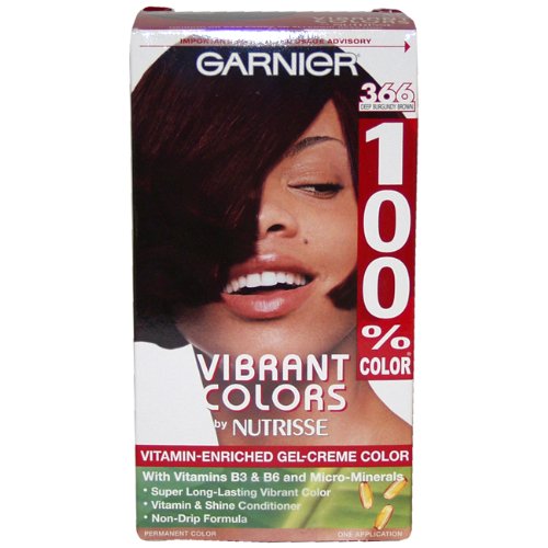 Garnier 100 Hair Color 366 Deep Burgundy Brown (Haarfarbe)