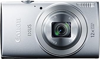 Canon IXUS 170 Digitalkamera (20 Megapixel, 12-fach optisch, Zoom, 24-fach ZoomPlus, opt. Bildstabilisator, 6,8 cm (2,7 Zoll) LCD-Display, HD-Movie 720p) Silber