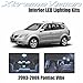 XtremeVision Pontiac Vibe 2003-2008 (5 Pieces) Cool White Premium Interior LED Kit Package + Installation Tool