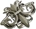 Levi's Men's Fleur Di Lis Plaque Belt Buckle