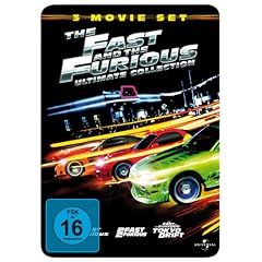 The Fast and the Furious 1 - 3 (Ultimate Collection, 3 DVDs im Steelbook- limited Edtion) [Limited Edition]