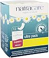 Natracare Natural Ultra Pads, Super Plus, 12-Count Boxes (Pack Of 12)