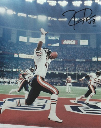 Reggie Phillips Chicago Bears - Super Bowl Touchdown - Autographed 8x10 Photograph