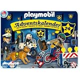 Playmobil - PLL4157 - Jeu de construction - Brique - Calendrier Avent - Policiers & Cambriopar Playmobil