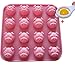 Moolecole 16-Cavity Different Pig Expression Silicone Cake Soap Decoration Mold