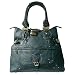 LYDC Large Padlock Handbag - Teal