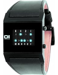 01TheOne Unisex KT202B1 Kerala Trance Binary Fashion Watch