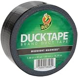 Duck Brand Colored Duck Tape, 1.88 Inches x 20 Yards, Midnight Madness (1265013)