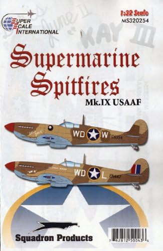 Supermarine Spitfires: Mk IX of 52 Fighter Group USAAF (1/32 decals)