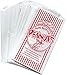 Outside the Box Papers Paper Peanut Bags - Red White - 100 Pack