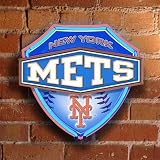 New York Mets Neon Shield Wall Lamp