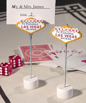 Las Vegas Wedding Placecard Holders, 30