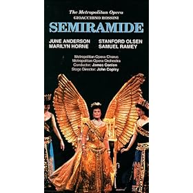 Rossini - Semiramide / Conlon, Anderson, Horne, Metropolitan Opera [VHS]