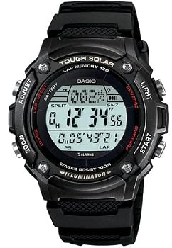 Casio #WS200H-1BV Men's Tough Solar 120 Lap Memory Sports Training LCD Digital Watch