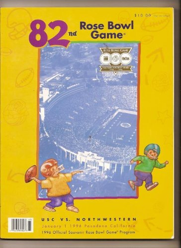 1996 Rose Bowl Game Program USC Northwestern