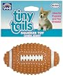 Vinyl Tiny Tails Spiked Football 3.5" Dog Toy