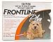 Frontline Plus Small Dog, 6 Pack, Orange, Fleas & Ticks