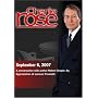 Charlie Rose - Robert Draper & Luciano Pavarotti appreciation (September 06, 2007)