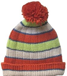 Handmade Alpaca Winter Hat - Pumpkin Fields (3-6 Months) [Apparel]