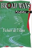 Broadways, seconde, fichier �l�ve