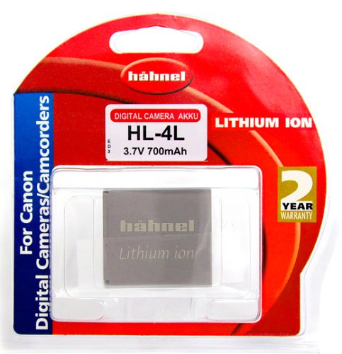 Hahnel HL-4L Canon Type Li-Ion 3.7v 700mAh