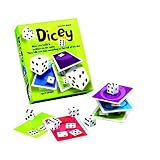 Great American Puzzle Factory Dicey Card and Dice Stacking Game