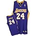 Kobe Bryant Los Angeles Lakers #24 Authentic Adidas NBA Basketball Jersey (Purple)