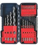 Bosch BL20 1/8-Inch to 1/2-Inch Black Oxide 20 Piece Twist Drill Assortment