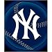 New York Yankees Fleece MLB Blanket (Flashball Series) by Northwest (50x60)