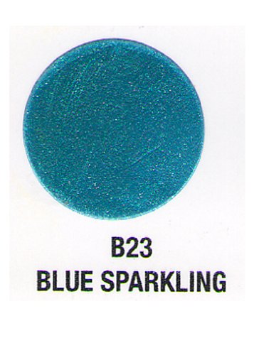 Verity Nail Polish Blue Sparkling B23