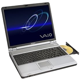 Sony VAIO PCG-K13 Laptop (2.8GHz Pentium 4, 512MB RAM, 40 GB Hard Drive, CD-RW/DVD combo)