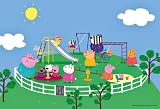 Jumbo Puzzle Peppa Pig Trio 3 Puzzles in a Box (6, 9 and 12 Pieces)