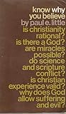 Know why you believe