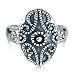 FOJO's Vintage Rope Filigree Oval Ring