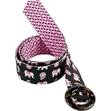 Vera Bradley Pink Elephants Reversible Belt