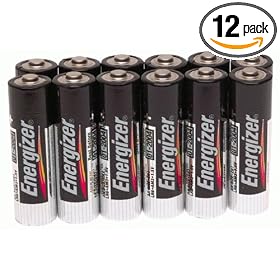 Energizer� "AA" Alkaline Batteries "AA" 12-pack